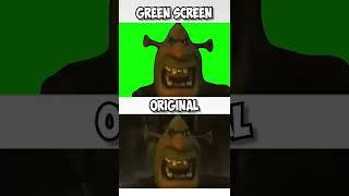 Original VS Green Screen | Shrek "I Feel Good"