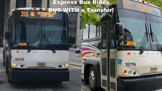 *[TRANSFER STYLE VIDEO!]* From 30th Street Station to Port Authority Bus Terminal!