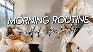 MY WINTER MORNING ROUTINE | productive and mindful morning routine 2022