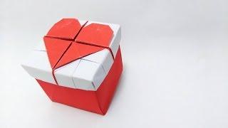 Valentine's Day ideas: Origami 3D Heart Box