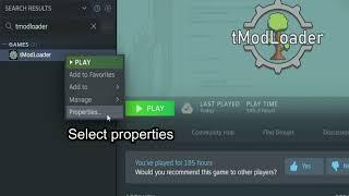 How To Change tModLoader Version