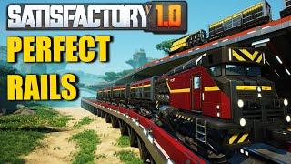 Building an EPIC Rail Network in Satisfactory 1.0 Lets Play Ep.05