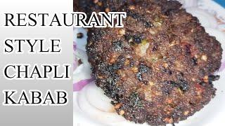 Original Peshawari Chapli Kabab Recipe Restaurant Style By Easy Cooking With Faiza