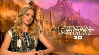 'Conan the Barbarian' Rachel Nichols 'Not My Boobs' Interview
