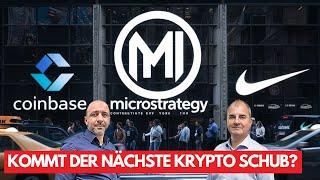 Weiter investiert bleiben oder Teilverkauf? Bitcoin | Coinbase | Nike | MicroStrategy