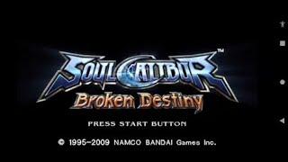 Let's Play Soul Calibur Broken Destiny Part 2 (PSP)