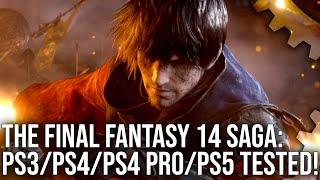 Final Fantasy 14 - From PS3 to PS5 - Every Console Version Tested - The Complete Saga!