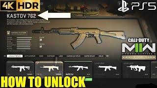 How to Unlock Kastov 762 MW2 | How to Get Kastov 762 AR MW2 | MW2 Kastov 762 | MW2 Kastov 762 Unlock