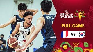 France v Korea | Full Game - FIBA U19 Basketball World Cup 2021