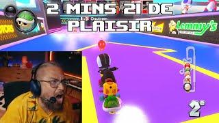 Mistermv prend beaucoup de plaisir a jouer à Mario Kart dans son nouveau studio