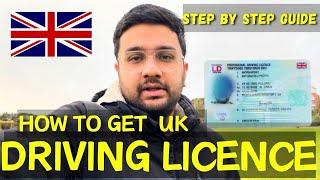 Easy steps to get UK driving Licence