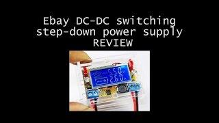 Ebay LCD DC-DC step down power supply REVIEW