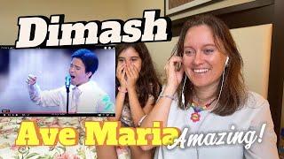 Dimash "Ave Maria" | Beautiful and delicate!!!!  REACTION