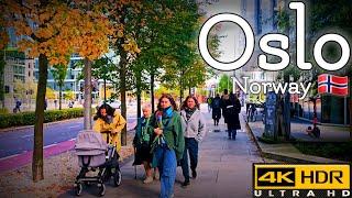 Experience Colorful Autumn in Oslo Like a Local With Me in 4K HDR  | October 2024