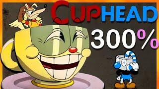 300% Cuphead Walkthrough + The Delicious Last Course DLC [All Achievements]