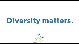 Diversity Matters - KyCPA All the Ways to be a CPA