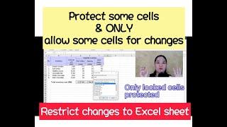 Limit Changes to Excel Sheet | ExtoriesEP37 #Excel中英教程 #ExtoriesExcel CC中英