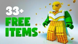 33+ FREE ROBLOX ITEMS 2023