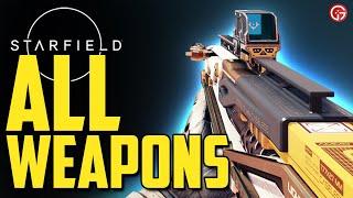 All Weapons in Starfield | Guns & Weapon Showcase