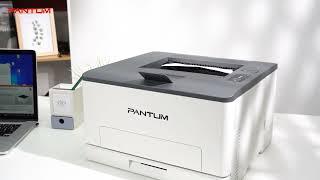Pantum CP1100  Series Highlight:  One-step Driver Installation, Durable Metal Frame
