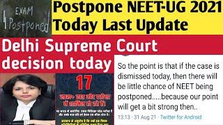 #NEET 2021 will not be@  postponed# NEET-UG POSTPONEMENT LATEST UPDATES / Aim career institute