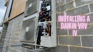 Daikin VRV IV || Residential Air Conditioning Install