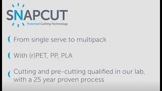 SNAPCUT : Cutting Tool for PET cups and multi packs