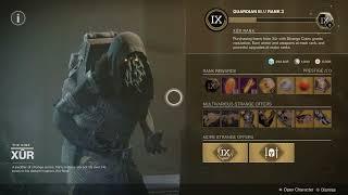 Destiny 2 Heresy Get to Xur This Week For Exotic Jade Rabbit Hard Light Spare Rations