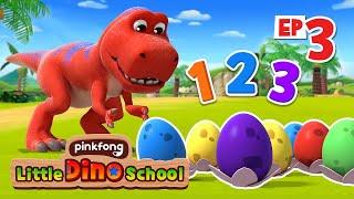 Let's Count with Dinosaurs | Dinosaur Cartoon | Pinkfong Dinosaurs for Kids