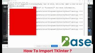 How To Import TKinter ?