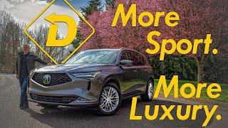 2022 Acura MDX Advance Super Handling All-Wheel Drive Ups The Luxury And Sport