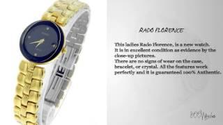 Rado Florence 322.3762.2 Diamond Two Toned Steel Watch