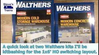 Tulsa Spur Part 6: A Quick Look at the Walthers Modern Warehouse Structure Kits