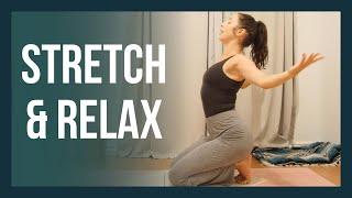 30 min Evening Yoga Stretch NO PROPS - Bedtime Yoga for Beginners