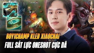 BOY1CHAMP KLED XIAOCHAI VỚI LỐI CHƠI FULL SÁT LỰC SIÊU ẢO SÁT THƯƠNG BÁN HÀNH VAYNE ONESHOT CỰC ÁC