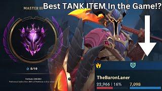 Is This the Best TANK Pantheon Build!? | Wildrift