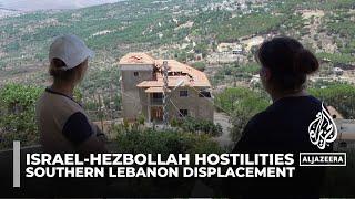 Lebanon's southern villages desolate as Israel-Hezbollah conflict forces residents to flee homes