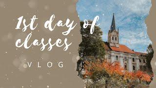 1st DAY OF CLASSES (Year 3) ‍ | VLOG