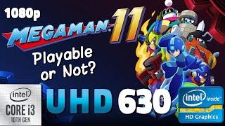 Megaman 11 test on UHD 630 | i3 10100 + 16 GB RAM, playable or not?