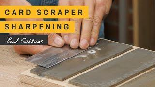 Card Scraper Sharpening | Paul Sellers