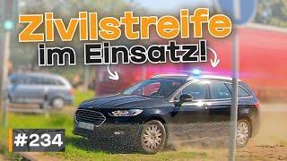 Polizei nimmt ungewöhnliche Abkürzung & Hundchen ist beinahe herrchenlos! | #GERMAN #DASHCAM | #234