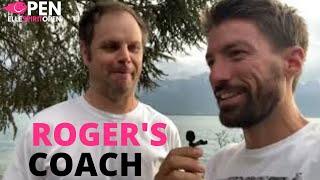 Coach de Federer, Severin Luthi au Elle Spirit Open de Montreux
