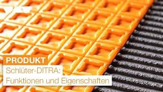 Schlüter-DITRA: Funktionen und Eigenschaften der Entkopplungsmatte für Fliesen und Natursteinplatten