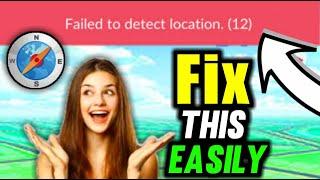Failed to Detect Location 12 Pokemon go -Solved with Joystick