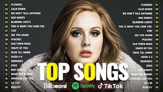 Adele, Bruno Mars, Maroon 5, Ed Sheeran, Dua Lipa, Rihanna,Miley Cyrus  Billboard Hot 100 This Week