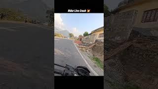 Live Bike Crash  #shorts #crash #bike #rider #shortvideo #bikerider #motovlog #zx10r #vlog #z900