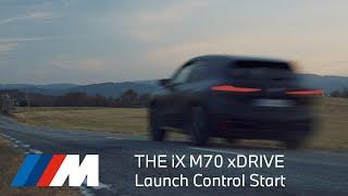 Launch Control Start with the BMW iX M70 xDrive