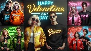 How To Generate Happy Valentine's day Images | Bing image creator tutorial FREE | Ai photo editing