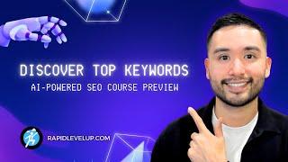 How To Find Keywords For Your Website?  (AI-Powered SEO Course Preview)