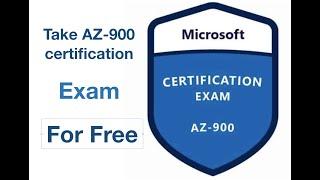 AZ-900 Microsoft Azure Fundamentals certification Free Voucher by Microsoft.